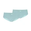 Womens Pumas Seamless Hipster Underwear 2 Pack, Green, Clothing