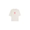 Bershka Majica grafit / greige / češnjevo rdeča