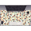 Decormat Podloga za pisalno mizo Small triangles 90x45 cm
