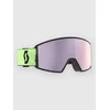 Scott React Glow Green Goggle amp lavender chrome s3