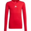 ADIDAS PERFORMANCE Funkcionalna majica Team Base ognjeno rdeča / bela