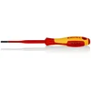 KNIPEX Odvijač Slim ravni 1000V VDE 4mm 98 20 40 SL crveno-žuti