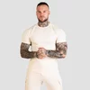 GymBeam TRN Fitted T-Shirt Sand