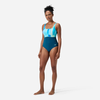 Speedo shaping contoureclipse 1 piece arctic/navy s - uk32