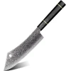 Damaskasti kuhinjski nož TS-37454 - Cleaver / Crna KP37454