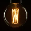 SEGULA LED globus E27 5W G95 2.200K z možnostjo zatemnitve, prozoren