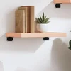 Zidna polica 40 x 20 x 4 cm od neobrađene masivne hrastovine