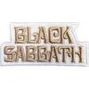 Black Sabbath Text Logo Našitek za šivanje 9,5 x 4,5 cm