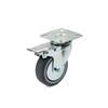 Kolo za voziček PP/TPR 75x25mm vrtljivo z zavoro Pro-Tech TOOLS 15932