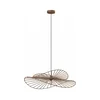 Eglo 300172 - Visilica na sajli CURITIBA 1xE27/40W/230V braon
