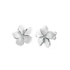 ELLI Uhani Frangipani Blüte srebrna