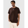 Majice adidas Chest Stripes Engineered Collar T-Shirt Aurora Coffee M