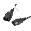 LANBERG IEC 320 C13 na C14 kabel 1,8M črn