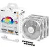 Ventilatorji ASUS TUF Gaming TR120 Reverse ARGB, 120mm, 3-Pack, beli