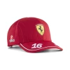 Puma Scuderia Ferrari Leclerc Baseball Cap, Red, Accessories