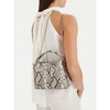 Ročna torba Nine West EO-CITY GRACE-LDA9420 SNAKE Siva