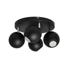 LED spot svetiljka MIDWAY 4xGU10/6,5W/230V crna