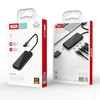XO HUB 002 USB-C 5in1(HDMI+USB*3+PD Fast Charger)/ crna