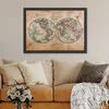 Wallity Uramljena slika The World, 40x55 cm
