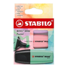 Stabilo Označevalec BOSS MINI PASTEL, komplet 3 barv