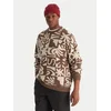 Quiksilver Pulover Hall City EQYSW03329 Rjava Regular Fit