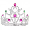 Srebrna tiara s kamenčki
