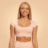 BeastPink Women‘s Sense Cropped T-shirt Pink