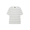 Pull&Bear Majica temno modra/bela
