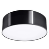 Sollux SL.0127 - Zidna svetiljka ARENA 1xE27/15W/230V crna