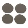 Kela Kela KL-12656 Stone PU usnje temno siva 4 kosi 12,0x10,0x0,2cm