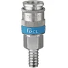 XF-Euro spojka 10 mm konec cevi
