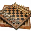 Šah Set Flower Gold & Silver 28 x 28 cm