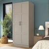 Hanah Home BA276 ormar 90 × 210 × 57,5 cm, peščana