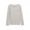 TOM TAILOR Majica mornarska / off-bela