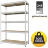 SMART STORAGE Polica XXL 180x150x45/5x200kg galva