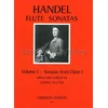 HANDEL note: FLOTE SONATEN 1