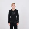 Sergio Tacchini Majica za dečake Troy, Dugi rukav, Crna