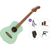 Fender California Standard Redondo Mini Premium SET Surf Green Akustična kitara