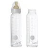 Hevea staklena flašica za bebe 2 kom 240ml/8oz (3-24 mes)