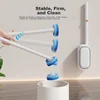 Jiabangshou Četka za WC šolju sa držačem, Bela