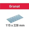 Brusni list Granat STF 115x228 P100 GR/100 kos