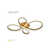HOME LIGHT Solea 163 CCT LED plafonjera zlatna