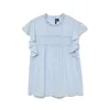 VERO MODA Bluza VMTrine svetlo modra