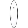 Haydenshapes HyptoKrypto StepUp FutureFlexFutures 66 Surfboard black circle branding