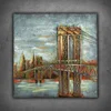 shumee 3D kovinska slika loft brooklyn 80x80 cm