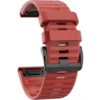 GS Silikonski pašček QuickFit 22 mm za Garmin, rdeč
