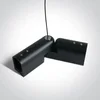 ČRNI Plug & Play PRILAGODLJIV KUT ZA ŠINE IP20 DM42004PG/B