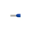 em Izolirana ferula sponka TI 2,5 mm2/8 mm modro pocinkana TI2,5L8 /100 kosov/