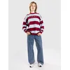 Roxy Strictly Stripes Oversized Sweater cerulean strictly stripe