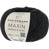 Austermann Maxin Merino & Seide 90320-02 Black Pletilna preja
